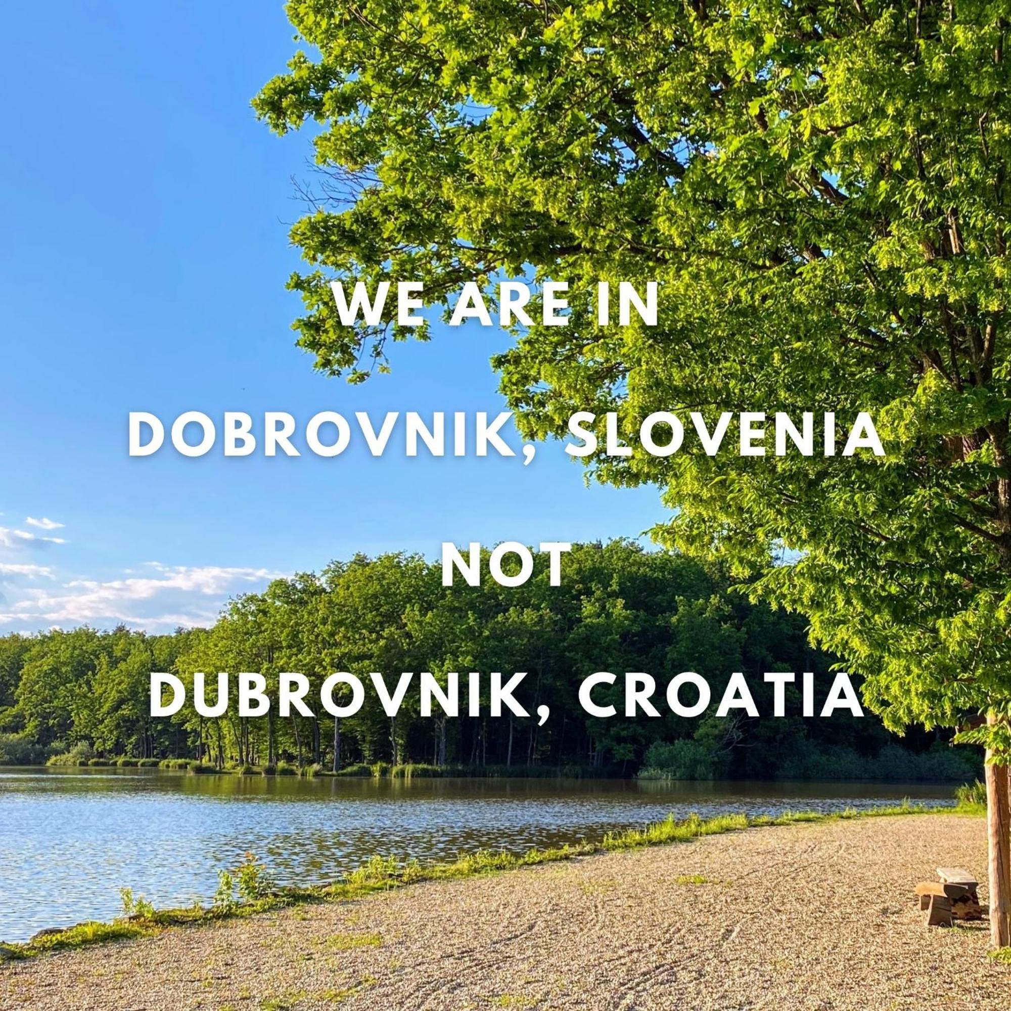 Apartament Pocitniska Hisa Pri Jezeru Dobrovnik Zewnętrze zdjęcie